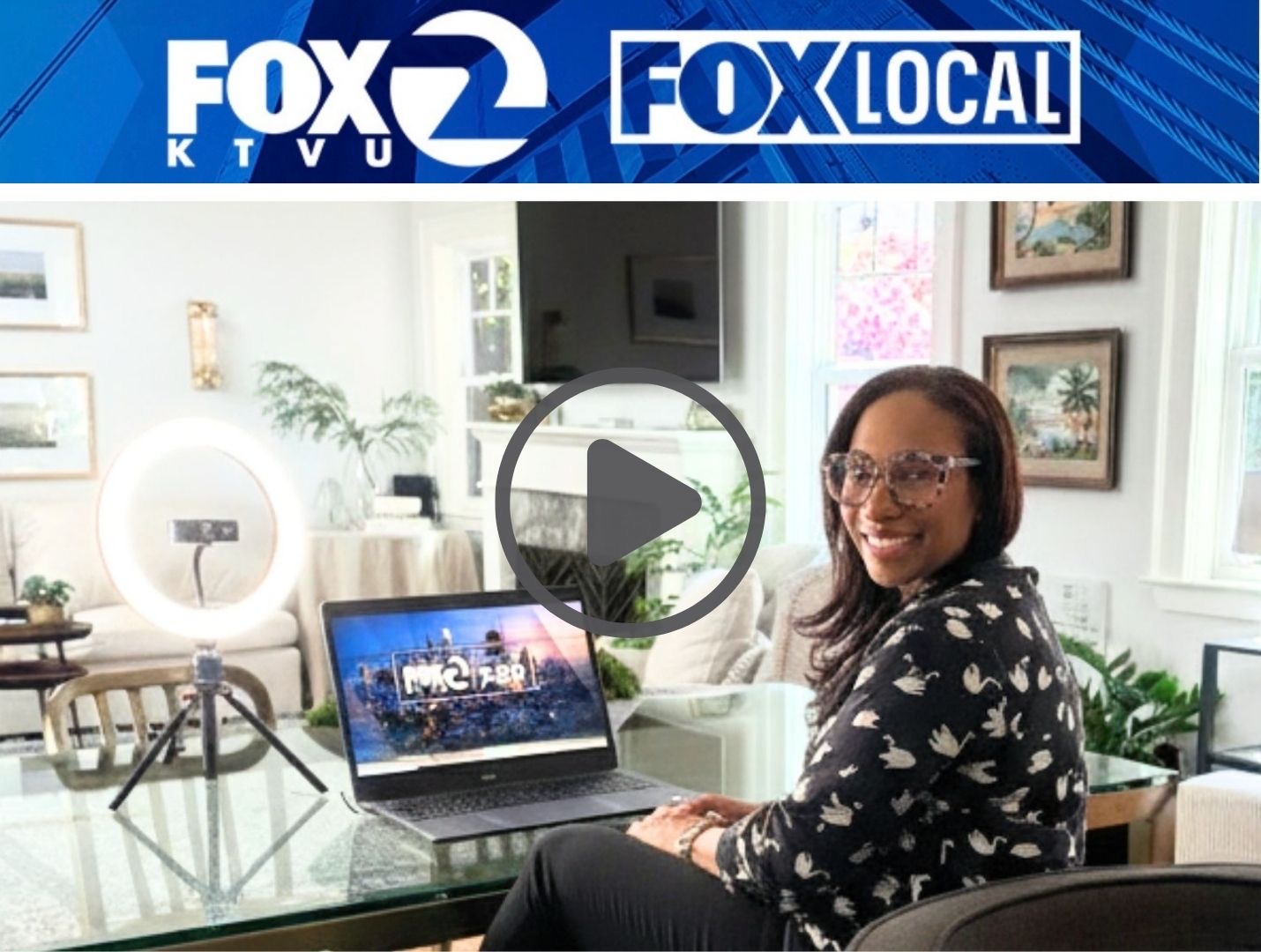 Michelle Elliott on KTVU Morning Show talking about San Jose Real Estate