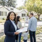 Michelle Elliott helping a family in Willow Glen sella home