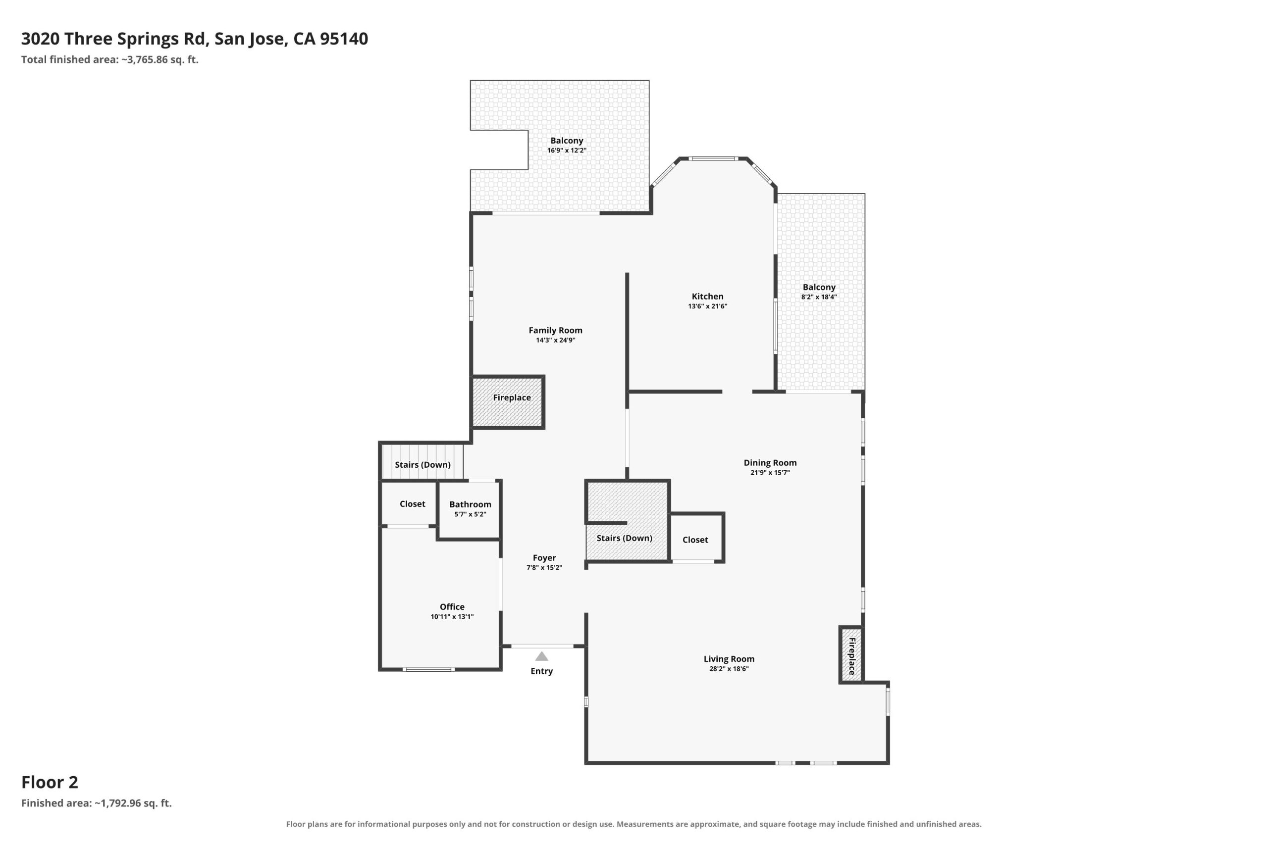 3020 Three Springs Road, San Jose 
