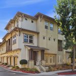 Corner view of end-unit townhome at 646 Luna Park Drive