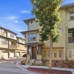 Exterior and surrounding townhomes at 646 Luna Park Drive in San Jose