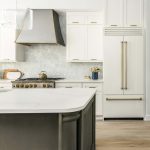 Quiet luxury kitchen with integrated appliances and hidden storage in a modern San Jose home