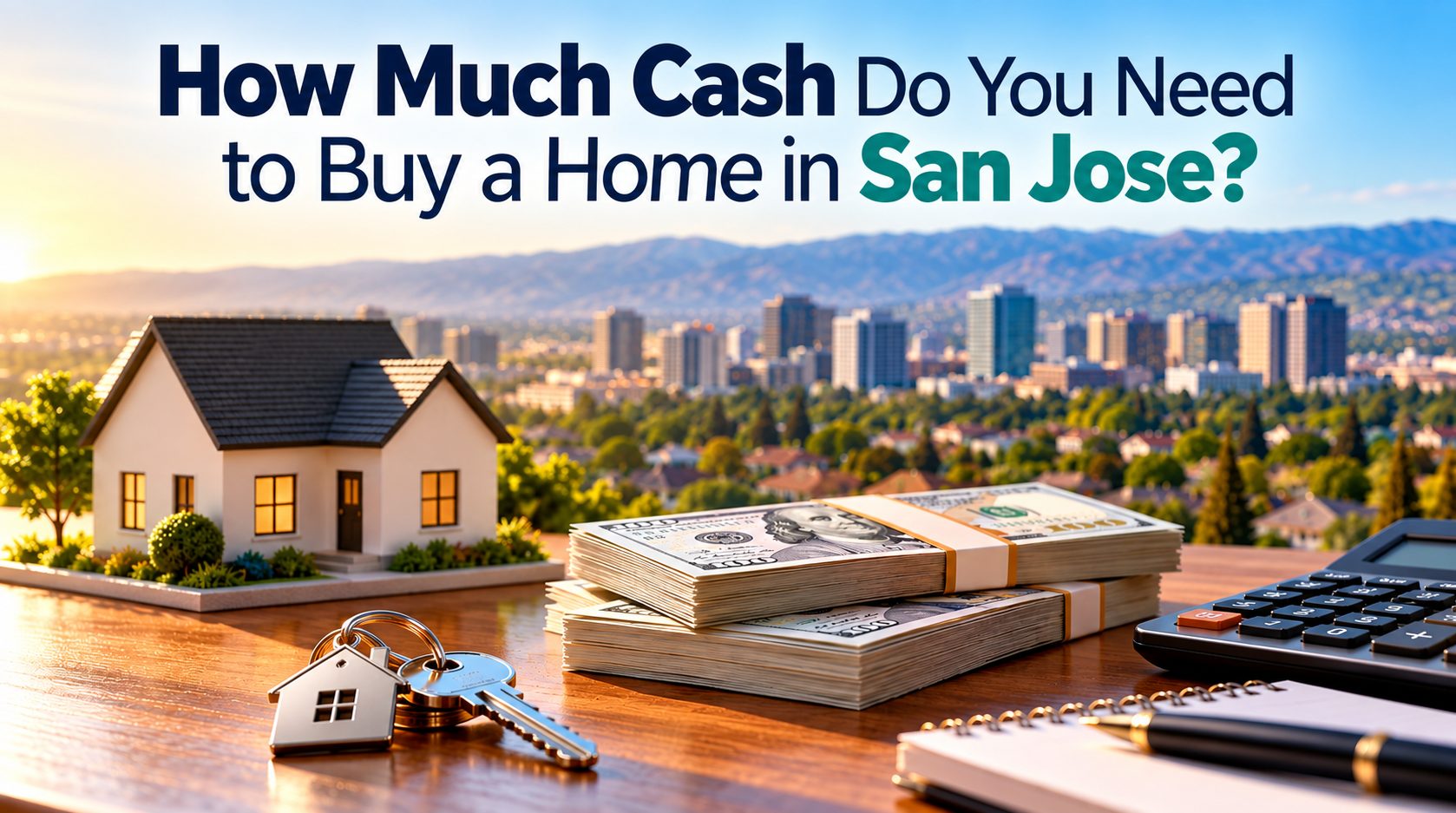 How much cash do you need to buy a home in San Jose with house, cash, keys and home-buying costs